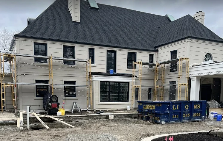 Star Stucco of Austin team on a project site